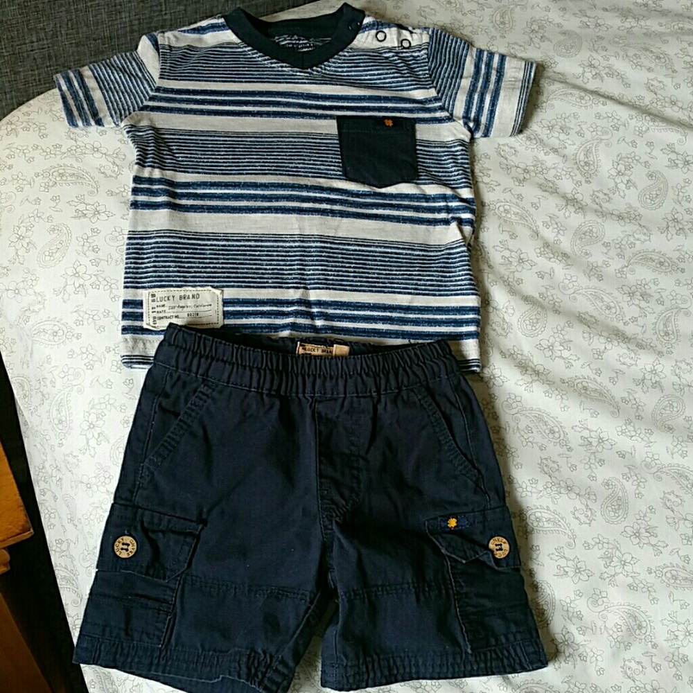 LUCKY kids tee n shorts
